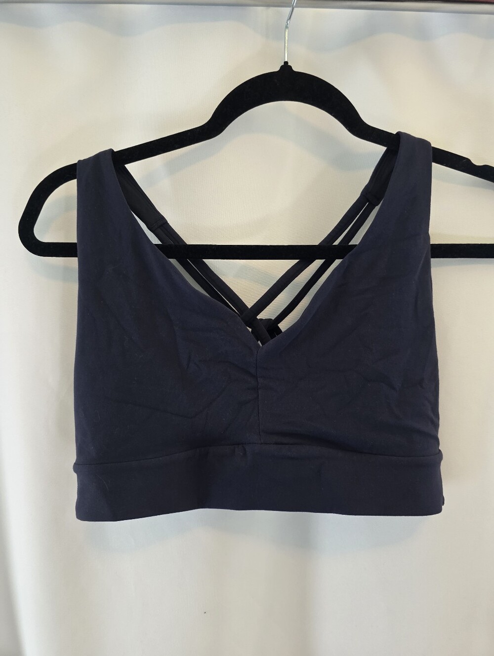 Athleta Solace Bra Navy